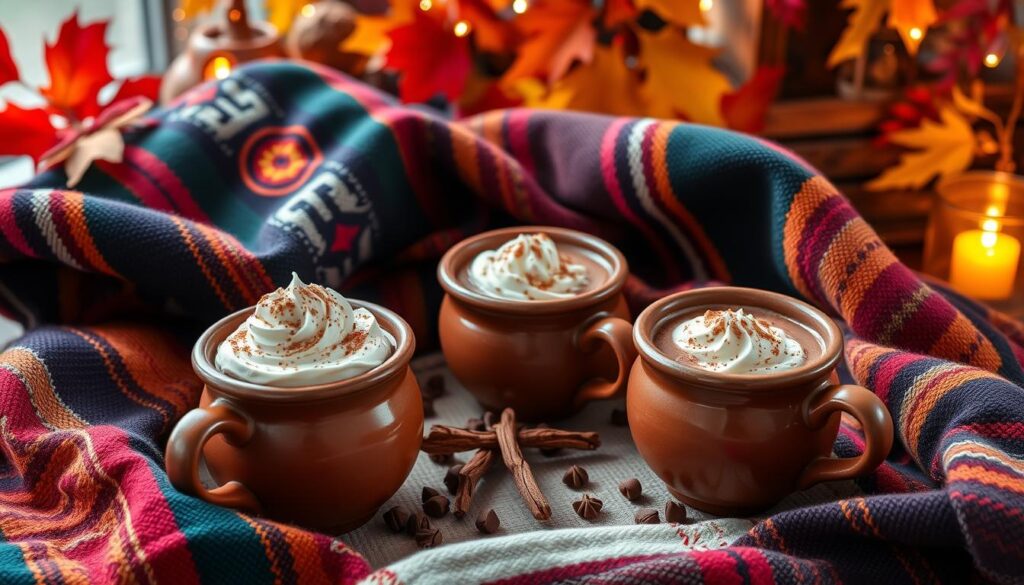 Mexican Hot Chocolate Serving Presentation