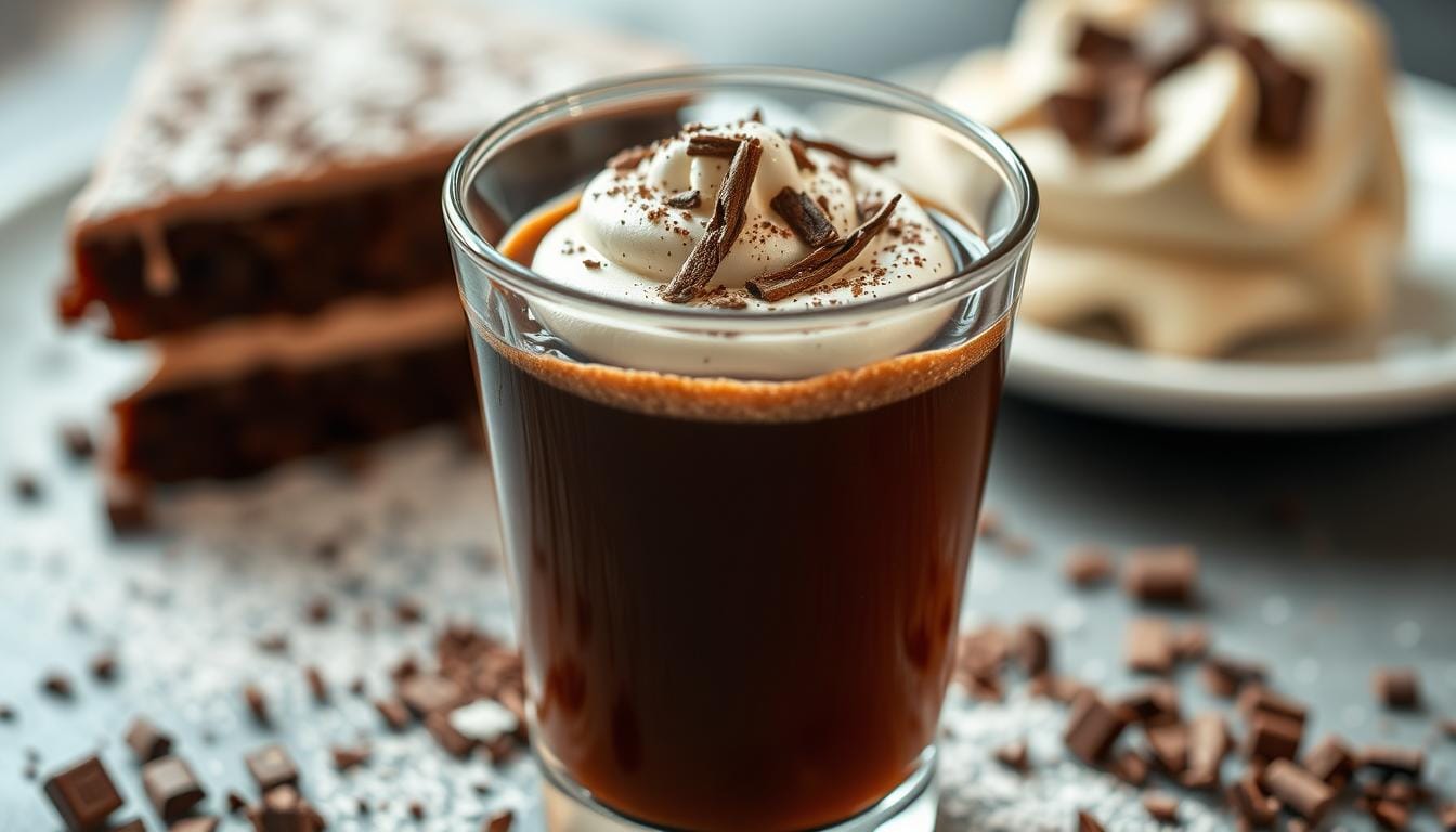 chocolate cake shot drink