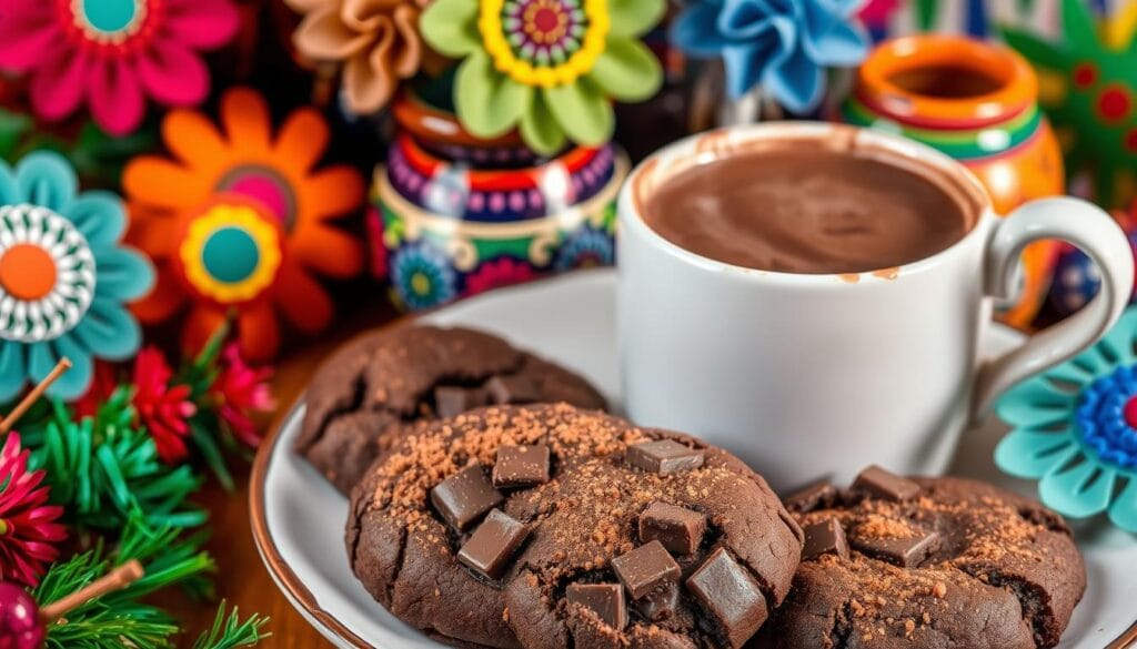 mexican hot chocolate cookies