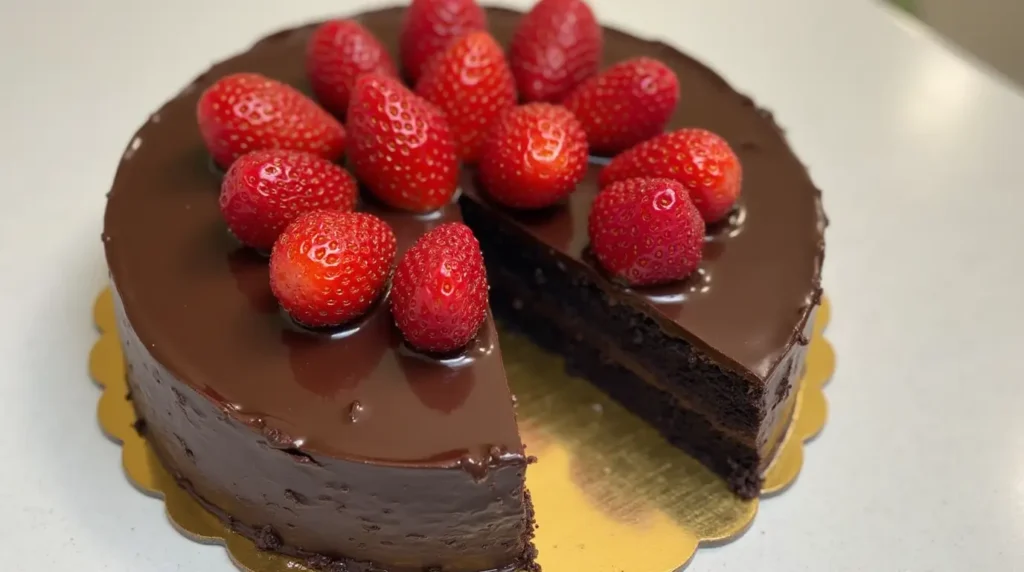 Chocolate Strawberry Cake