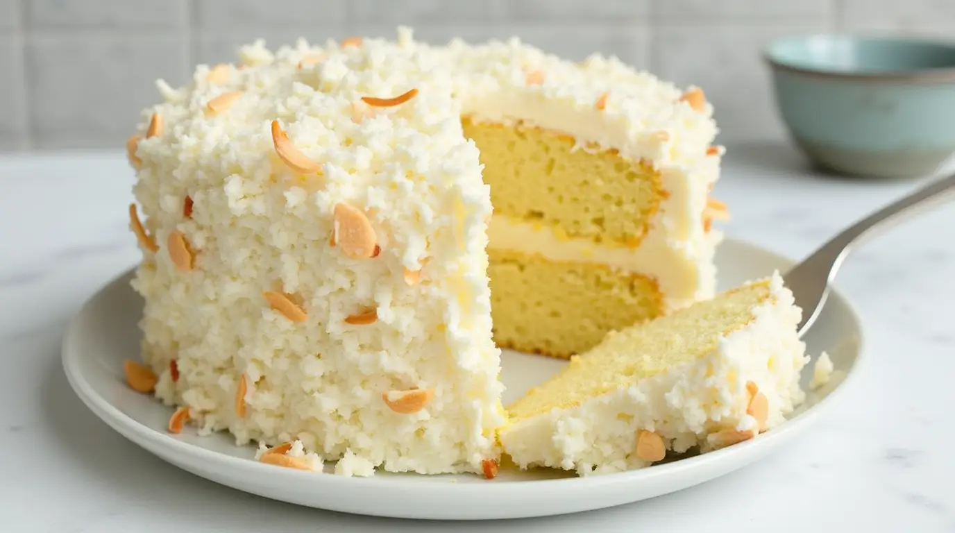 Gluten free coconut cake