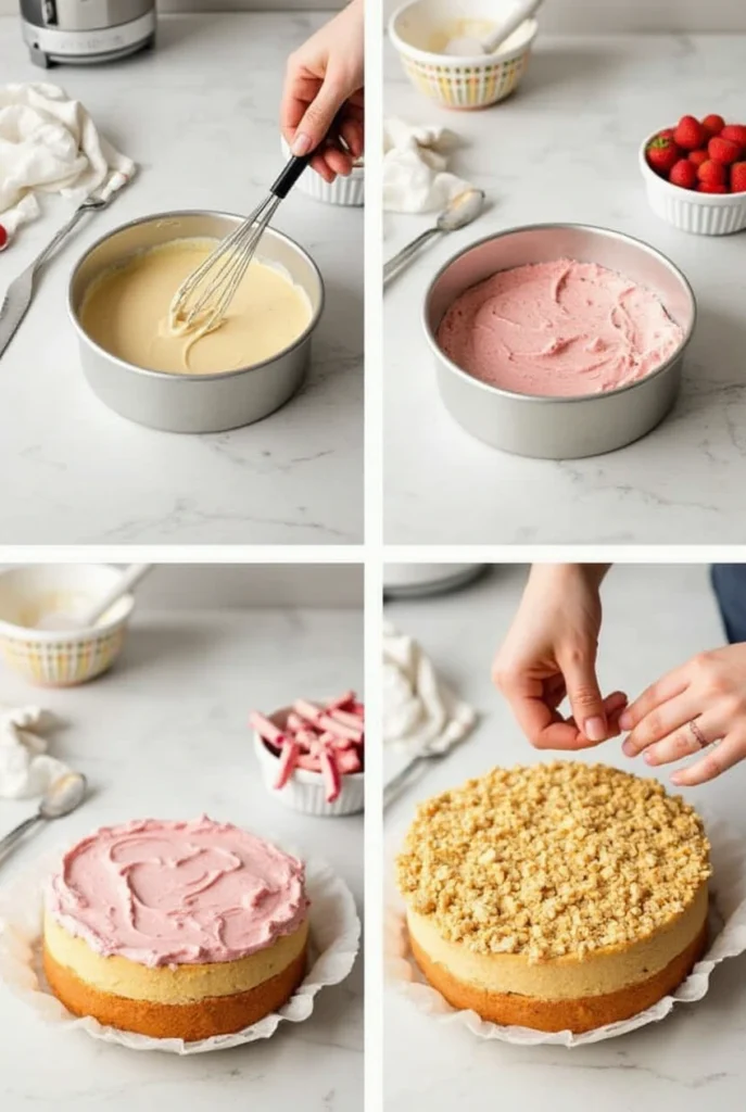 How to Make Strawberry Crunch Cake Recipe