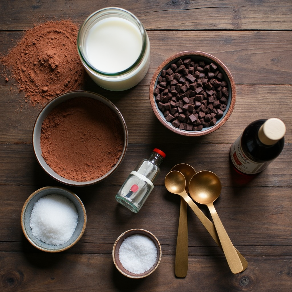 Ingredients Homemade Hot Chocolate