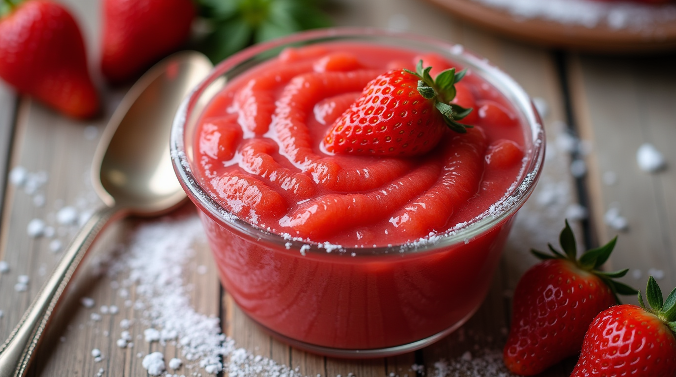 strawberry cake filling