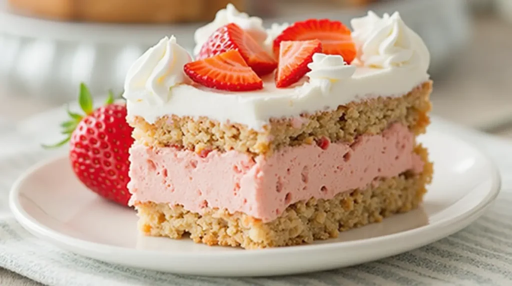 Strawberry crunch cake recipe easy