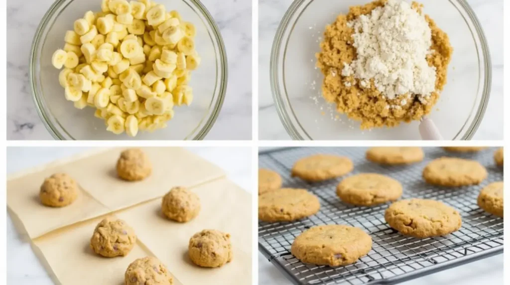 Easy banana cookie recipe