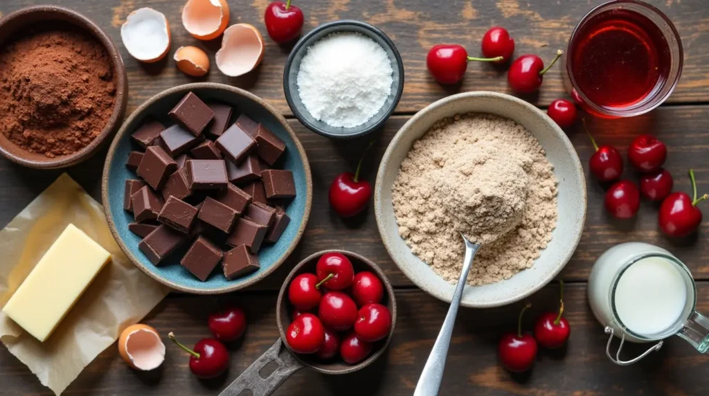 Chocolate Cherry Cake