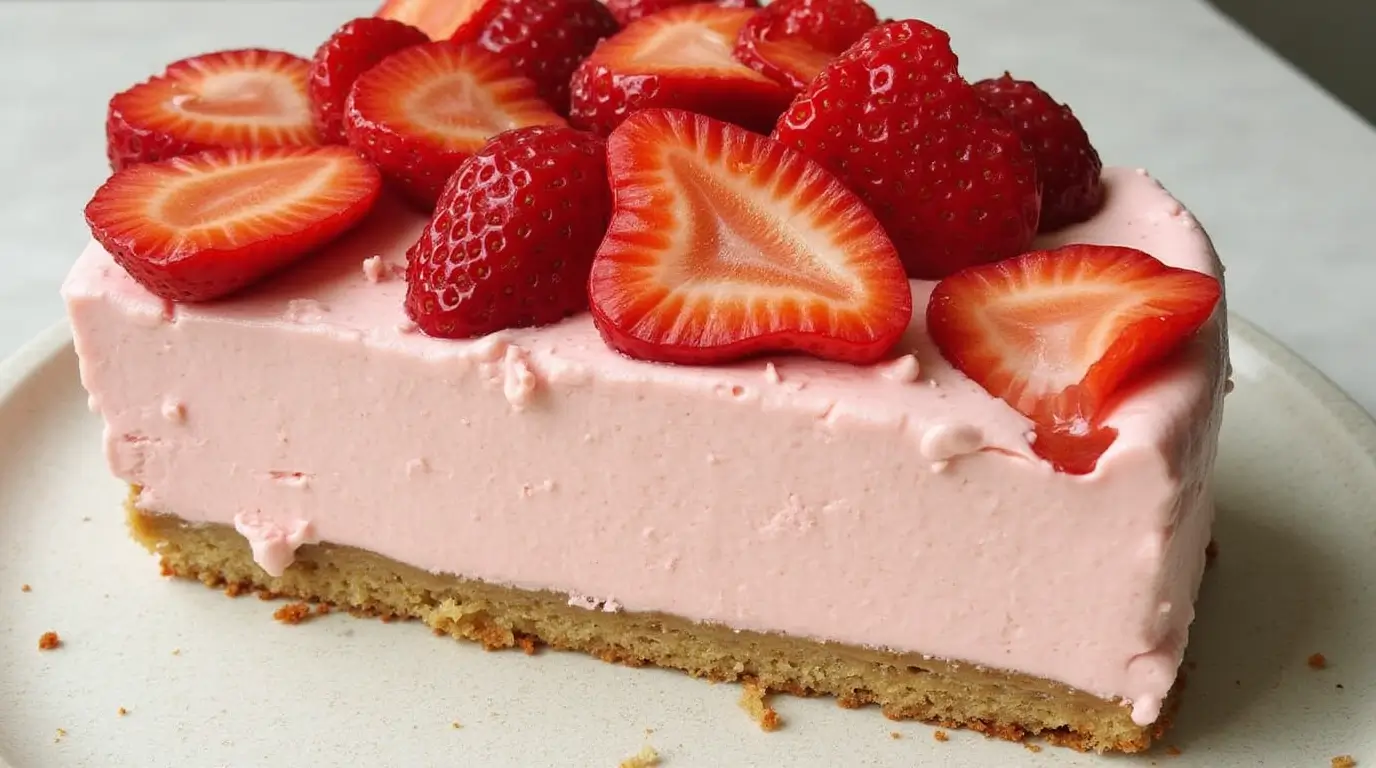 strawberry cheesecake cake