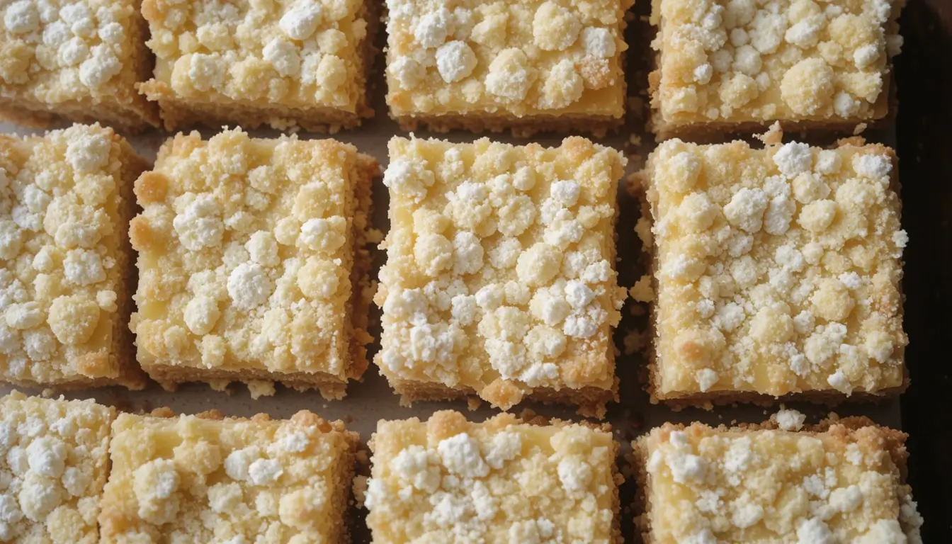 Lemon Crumb Bars Recipe