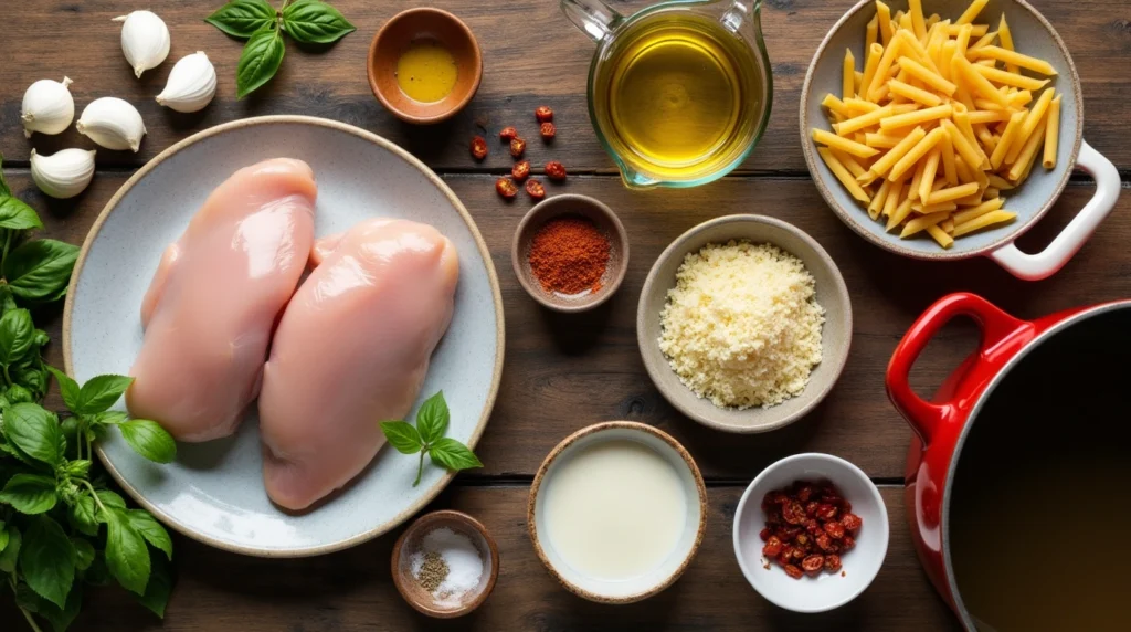 Ingredient Marry Me Chicken Pasta